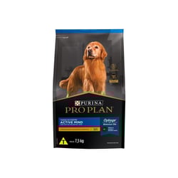 Ração Pro Plan Active Mind Frango Para Cães Adultos 7+ - Ração Seca - 7,5 Kilos