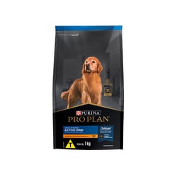 Ração Pro Plan Active Mind Sabor Frango Para Cães Adultos 7+ Raças Pequenas - 1Kg - 1 Kilo