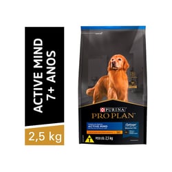 Ração Pro Plan Adulto +7 Anos Para Cães De Todos Os Tamanhos - 2,5Kg - 2,5 Kilos
