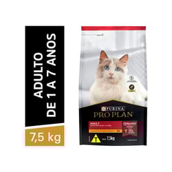 Ração Pro Plan Adultos Frango E Arroz Para Gatos - 7,5Kg - 7,5 Kilos
