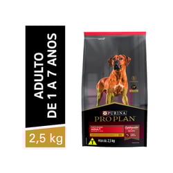Ração Pro Plan Para Cães Adultos De Raças Grandes Frango - 15Kg - 2,5 Kilos