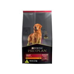 Ração Pro Plan Para Cães Adultos Raças Médias - 2,5Kg - 2,5 Kilos