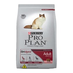 Ração Pro Plan Salmão Para Gatos Adultos - 7,5Kg
