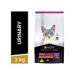 Ração Pro Plan Trato Urinário Frango Para Gatos Adultos - Nestlé Purina - 3 Kilos