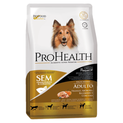 Ração Prohealth Cães Adultos Raças Médias Frango, Abóbora E Cúrcuma 2,5Kg - 2,5 Kilos