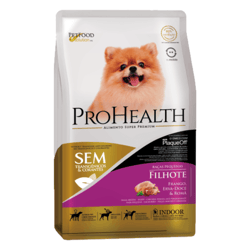 Ração Prohealth Cães Filhotes Raças Pequenas Frango, Erva-Doce E Romã 1Kg - 1 Kilo