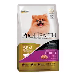 Ração Prohealth Filhotes Porte Pequeno Sabor Frango - 1Kg Para Cachorros - 2,5 Kilos