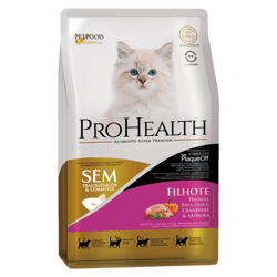 Ração Prohealth Gatos Filhotes Frango, Erva-Doce, Cranberry E Abóbora 500G - 500 Gramas