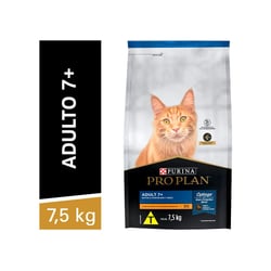 Ração Purina Pro Plan Frango Para Gatos Adultos 7+ - 7,5Kg - 7,5 Kilos