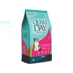 Ração Qualiday Para Gatos Filhotes Sabor Frango - 1Kg - 1 Kilo
