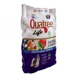Ração Quatree Life Adultos Raças Pequenas Salmão - 3Kg