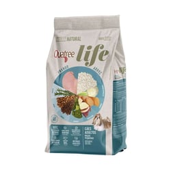 Ração Quatree Life Cães Adultos Raças Pequenas Frango E Arroz - 3Kg