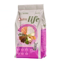 Ração Quatree Life Salmão E Arroz Para Gatos Filhotes - 10,1Kg