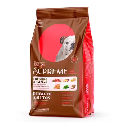 Ração Quatree Supreme Dermato Cães Adultos Cordeiro E Salmão - 3Kg - 3 Kilos