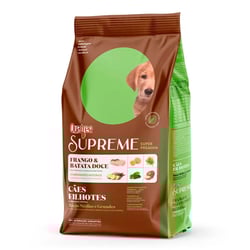 Ração Quatree Supreme Filhotes Raças Médias E Grandes Frango E Batata Doce - 15Kg