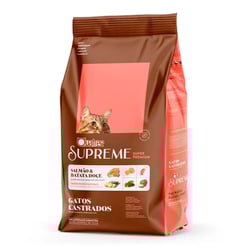 Ração Quatree Supreme Gatos Castrados Salmão E Batata-Doce - 3Kg