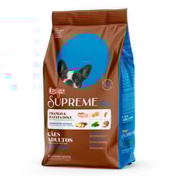 Ração Quatree Supreme Para Cães Adultos Raças Pequenas Frango E Batata Doce - 3Kg - 3 Kilos
