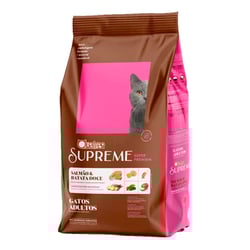 Ração Quatree Supreme Salmão E Batata Doce Para Gatos Adultos - 3Kg