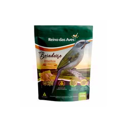Ração Reino Das Aves Boiadeiro Insetos Para Pássaros - 1 Unidade - 500 Gramas