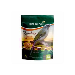 Ração Reino Das Aves Boiadeiro Insetos Para Pássaros - 4 Kilos
