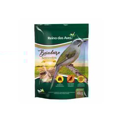 Ração Reino Das Aves Boiadeiro Sementes Para Pássaros - 4 Kilos