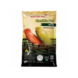 Ração Reino Das Aves Canário Rei Mix - 12Kg