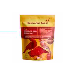 Ração Reino Das Aves Farinhada Criador Red Premium Para Pássaros - 400G