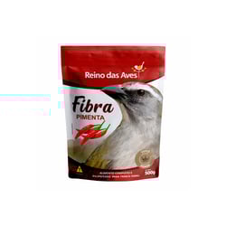 Ração Reino Das Aves Fibra Pimenta Para Pássaros - 1 Unidade