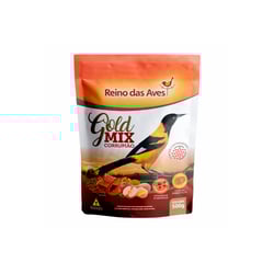 Ração Reino Das Aves Gold Mix Para Corrupião - 1 Unidade - 500 Gramas