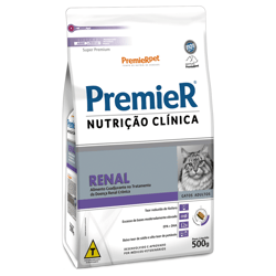 Ração Renal Premier Nutrição Clínica Para Gatos Adultos - 500G - 500 Gramas