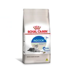 Ração Royal Canin Indoor 7+ Para Gatos Adultos Acima De 7 Anos - 1,5Kg - 400 Gramas