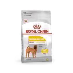 Ração Royal Canin Medium Dermacomfort Para Cães Adultos E Idosos - 10,1Kg - 2,5 Kilos
