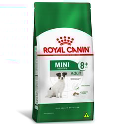 Ração Royal Canin Mini Adult 8+ Para Cães Adultos - 7,5Kg - 2,5 Kilos