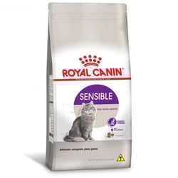 Ração Royal Canin Sensible Para Gatos Adultos - 7,5Kg - 400 Gramas