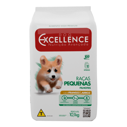 Ração Seca Dog Excellence 10,1Kg Para Filhotes De Raças Pequenas