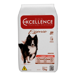 Ração Seca Dog Excellence Essence Carne & Frango 15Kg Para Cães Adultos De Raças Grandes