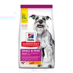 Ração Seca Hill'S Frango 2,04Kg Para Cães Adultos 7+ Raças Mini E Pequenas