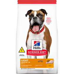 Ração Seca Hills Science Diet Light 12Kg Para Cães Adultos