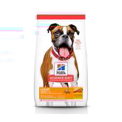 Ração Seca Hill'S Science Diet Light Para Cães Adultos 6.8Kg - 1 Unidade