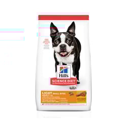 Ração Seca Hill'S Science Diet Light Pedaços Pequenos 2.27Kg Para Cães Adultos - 6,8 kilos