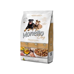 Ração Seca Monello Dog Tradicional Frango Para Cães Adultos - 7 Kilos