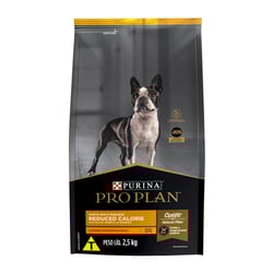 Ração Seca Pro Plan Reduced Calorie Para Cães Adultos De Raças Pequenas - 2,5Kg - 2,5 Kilos