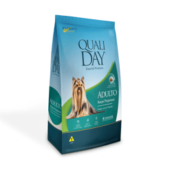 Ração Seca Qualiday 10.1Kg Para Cães Adultos De Raças Pequenas - 10,1 Kilos