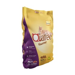 Ração Seca Quatree Gourmet Mix De Carnes 20Kg Para Gatos Adultos - 20 Kilos