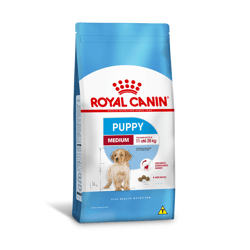 Ração Seca Royal Canin Medium Puppy Para Cães Filhotes De Porte Médio - 15Kg - 2,5 Kilos