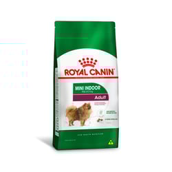 Ração Seca Royal Canin Mini Indoor Adult Para Cães Adultos De Porte Pequeno - 7,5Kg