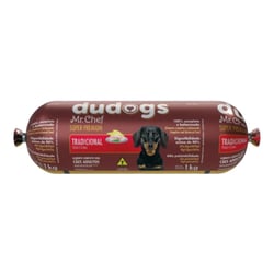 Ração Semi-Úmida Dudogs Mr. Chef 1Kg Para Cães Adultos