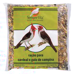 Ração Sempre Vita Cardeal E Galo Da Campina 500G