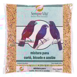 Ração Sempre Vita Para Curió, Bicudo E Azulão - 500G