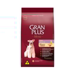 Ração Sênior Frango E Arroz Granplus - Cães Mini - 3Kg - 3 Kilos